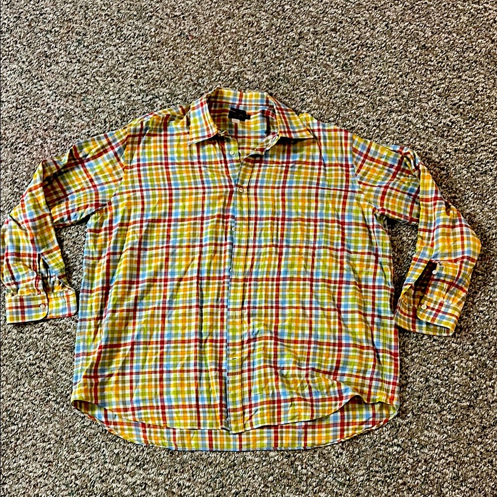 Paul & Shark Multicolor Plaid Casual Shirt